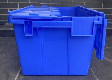 Van het het Deksel35kg 310mm Vervoer van pp Plastic de Opslagcontainers