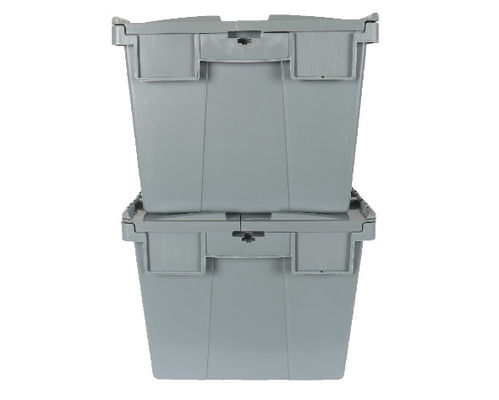 De maagdelijke Standaard Logistische Plastic Verschepende Totalisators Gray Color van pp