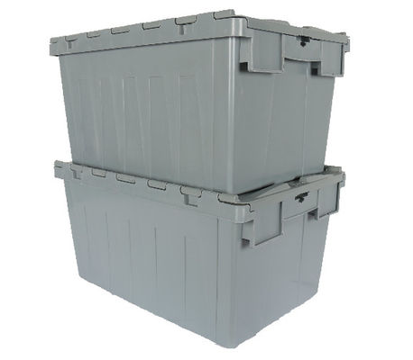 De maagdelijke Standaard Logistische Plastic Verschepende Totalisators Gray Color van pp