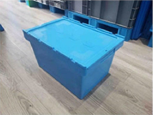 Aangepaste Embleem Plastiek In bijlage van het logistiek het Beweegbare Deksel Containers