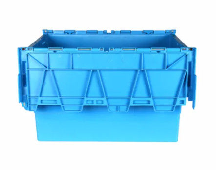 Maagdelijke Dekselcontainers Plastiek In bijlage Nestable Stapelbaar Bewegend Tote Box
