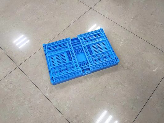 Verticaal die Fruit en de Plantaardige Bakken van de het Vervoermand van het Plastic Kratten Verse Voedsel met Gaten stapelen