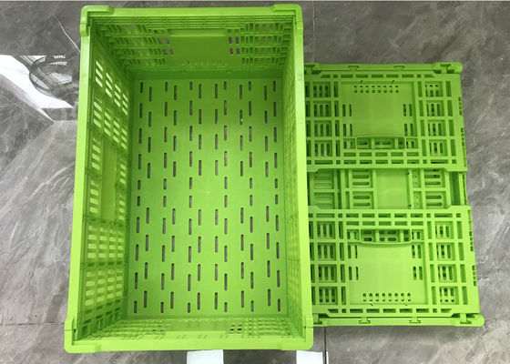 Het Fruit en Plantaardige Plastic Kratten Maagdelijke pp van de voedselrang 300mm Hoogte