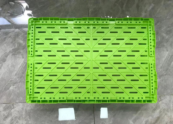 Vouwbare Mesh Wall Turnover Plastic Storage-Kratten voor Plantaardige Vruchten