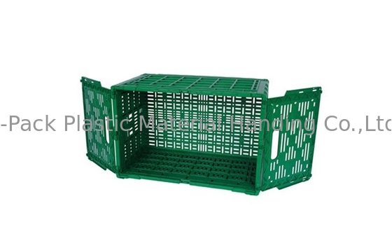 het Maagdelijke pp Op zwaar werk berekende Fruit van 3.4kg 100% en Plantaardige Plastic Kratten