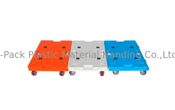 150kgs ladend zich het Multifunctie Plastic Bewegen Dolly 3 Duim Pu-Wielen