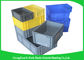 Mini Load Euro Containers With Lids , Standard Plastic Stacking Boxes PP Materials